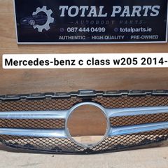 Mercedes-benz c class w205 2014-18 front grill