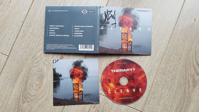 Therapy? - Cleave CD Digipak // Autographed and signed // FREE SHIPPING