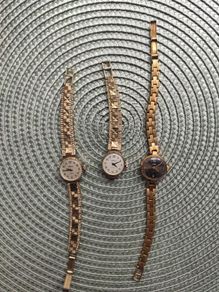 Vintage 1980s Ladies Mechanical Watches (Chaika & Zaria) - Lot of 3