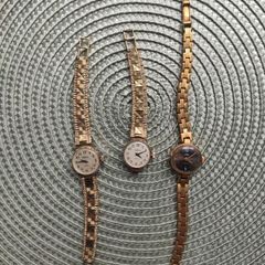 Vintage 1980s Ladies Mechanical Watches (Chaika & Zaria) - Lot of 3