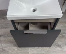 Drawer wall unit lead grey matt  500mm x 400mm