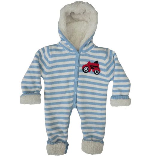 Powell Craft Tractor Baby Pram Suit 6-9m