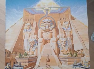 Iron Maiden/Powerslave/1984/LP Vinyl/EMI Records/POWER 1