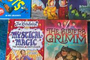 Five Books ! Riotous Robots/ Fantastic Future / Mystical Magic / The sister's Grimm &amp; School for Skylarks.