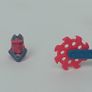 Kenner M.A.S.K. Iguana Vehicle & Mask Image 3