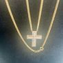 18ct gold diamond cross Image 6