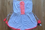 Brand New with tags Ladies White Playsuit Size Large
