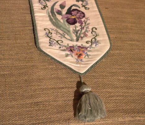 Hand worked Tapestry Embroidery