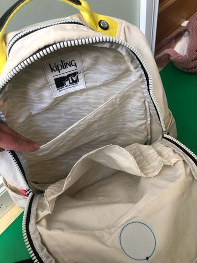 Kipling collaboration I WANT MY MTV! SEOUL nylon waterproof backpack