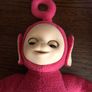 Vintage  Red Teletubbie Po W Sleepy eyes Image 2