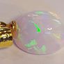 Ethiopian Fire Opal Pendant 2.93ct on Goldplated S925 Silver Image 8