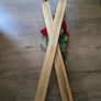 Christmas door decoration- skis Image 3