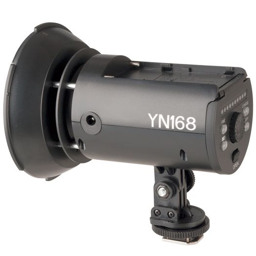 LED lamp Yongnuo YN-168 power adjusting studio photography