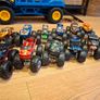 Hot Wheels Monster Trucks 1:64 Monster Mover Transporter with 12 Die-Cast Trucks Image 3