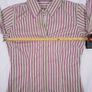 Thomas Pink Jermyn Street London Green Pink Striped Cotton Dress Shirt 8UK/36EU Image 10