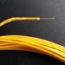 22 AWG cloth covered push-back wire - solid core, Sold per foot Image 5