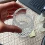 waterford crystal tea light holder with etching Image 6