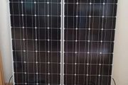 200W 12V-24V Monocristalyne Solar Panel Kit for Camper van, Van, Boat, Farm