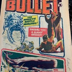 Bullet Comic x 10 Issues  29,34,35, 38,39,40,41,46,48,497-Not Continuous Running intermittently from -Sept 30th 1978 -15th Jan 197-DC Thompson-Vintage UK Comics