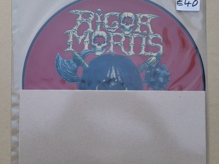 RIGOR MORTIS Ltd edition picture disc Thrash Metal
