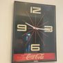 Coca Cola American Clock Rare 80's 95.x 44.5 cm Image 2