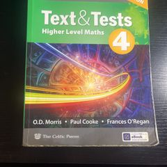 Leaving cert text & tests 4 high level maths