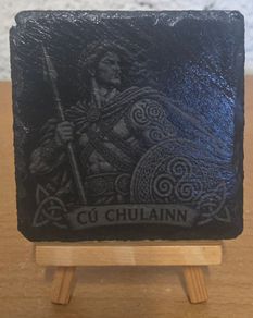 Celtic & Irish Legends Set of 4 Slate Coasters
