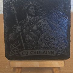 Celtic & Irish Legends Set of 4 Slate Coasters