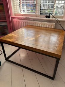 Solid Oak Coffee Table 80cm x 80cm