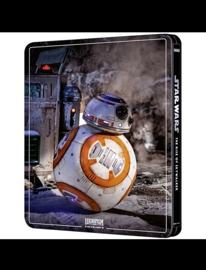 Star Wars Episode IX: The Rise of Skywalker - Zavvi Exclusive 4K Ultra HD Steelbook (3 Disc Edition includes Blu-ray)