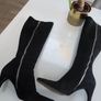 BALLY SHADY black leather suede knee high boots Sz 40.5 (Fit 7-7.5UK) - Rrp 395 (New) Image 9