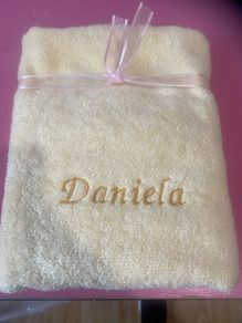Embroidered Hand Towel
