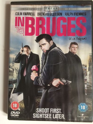 In Bruges (Martin McDonagh Film) [2008] Colin Farrell, Brendan Gleeson & Ralph Fiennes [Movie DVD]