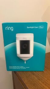 Ring Spotlight Cam Plus New  Outdoor plug in