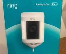 Ring Spotlight Cam Plus New  Outdoor plug in