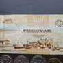A Lot of one note and 7 coins from Faroe (1955-2001) Image 4