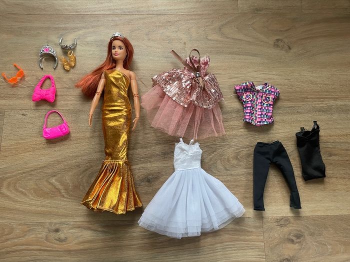 Barbie with accessories