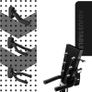 Guitar Wall Hooks Display Mount Hangers for all Electric & Acoustic Guitars, Bass, Banjo etc. | Pack of 2 Brackets with Screws & Guitar Pick | Adjustable Soft Padded Sponge Holder Supports Image 6