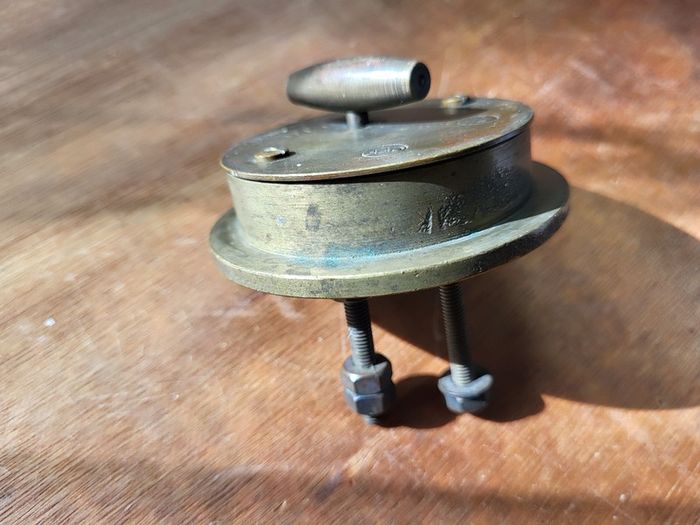 Vintage Brass Thomson-Bennett Magneto Ignition Switch (Pre-War / 1910s-1920s