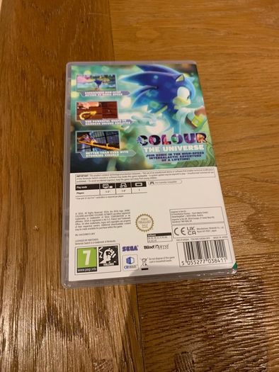 Sonic Colours Ultimate Switch (like new)