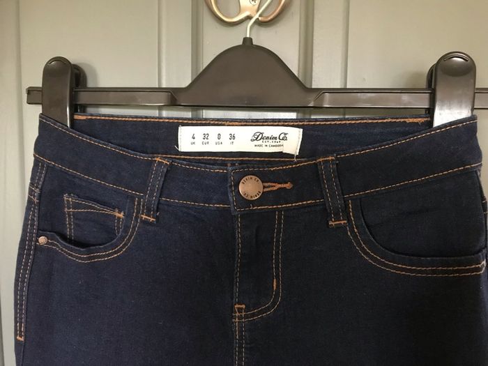 Pennys slim fit navy girls jeans size 4