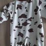 3/4 Cow type baby playsuit fits 12- 18 months Image 3