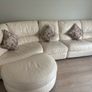 Natuzzi leather sofa Image 3