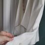 Per Una White Drape Lapel Jacket Sz 16UK Image 5