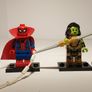 Lego Marval What If Colletables T'Challa Starlord, Zombie Hunter Spidey, Zombie Captain America, Thanos Gomora Image 2
