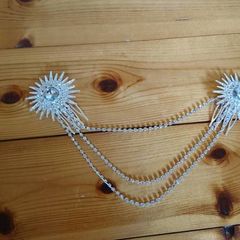 bridal hair piece