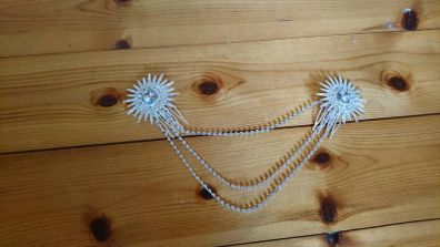 bridal hair piece
