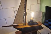 Asgard 1 Irish Mid Century period Vintage lamp model of  Asgard 1 wooden lamp