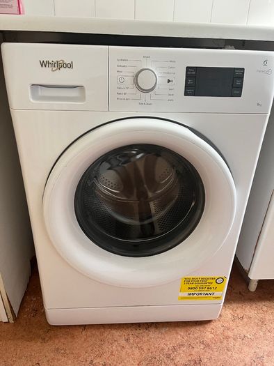 Whirlpool washing machine