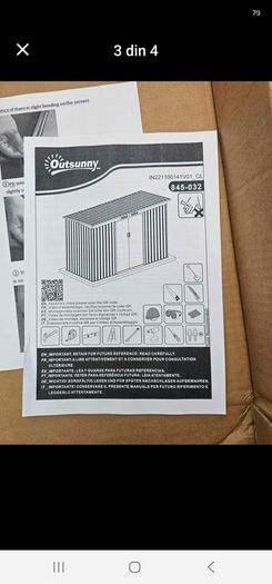 Metal shed
